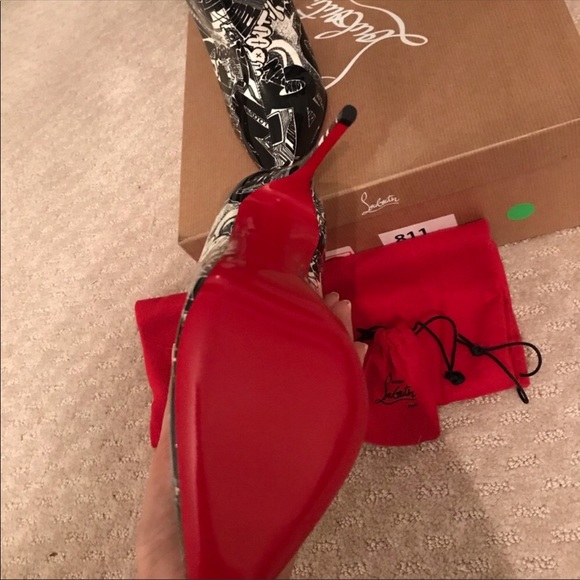 Brands New Authentic Louboutin Booties - Picture 5 of 5